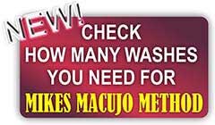 find out how many macujo method washes are needed