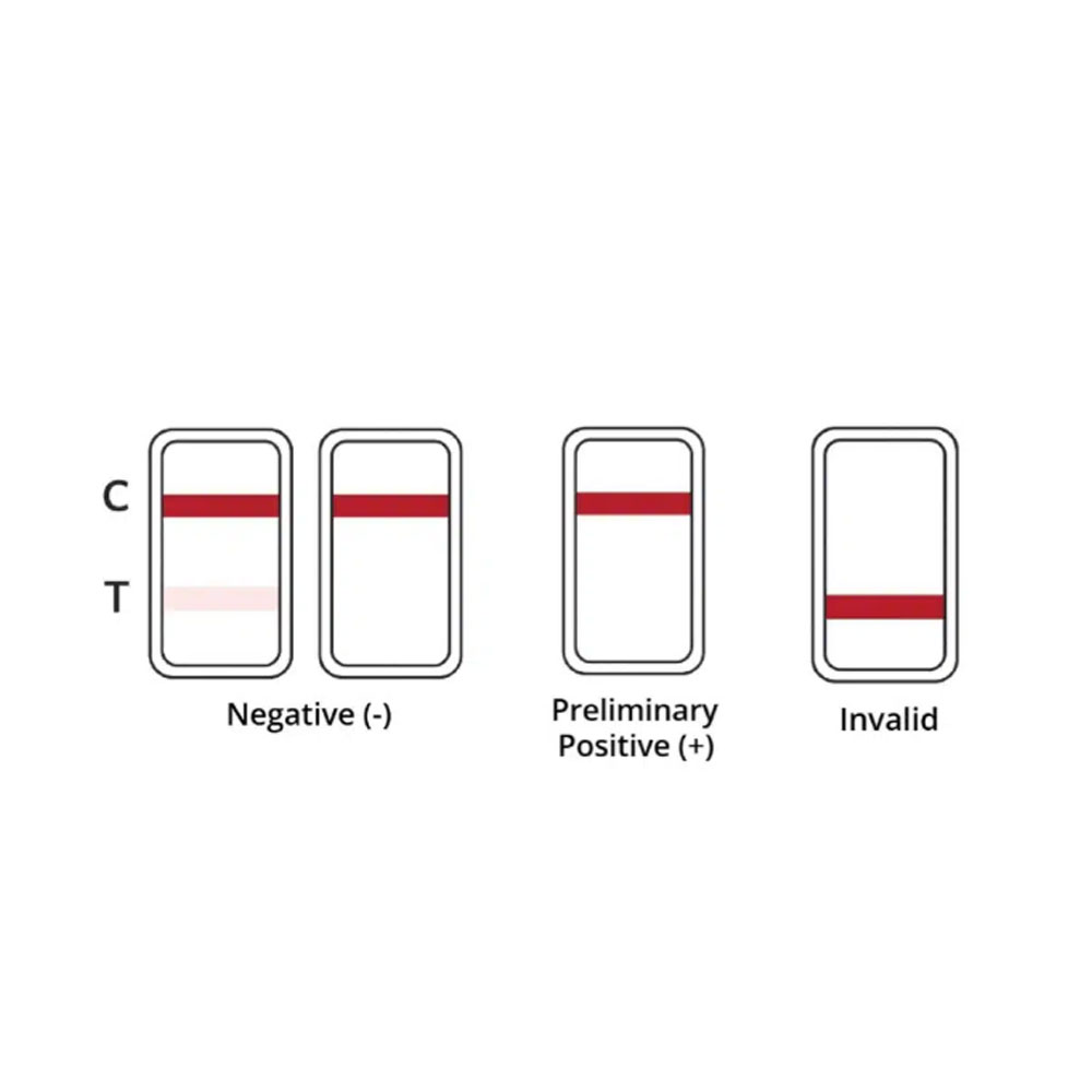 12-Panel Multi-Drug Oral Fluid Test Saliva Drug Test - Image 2