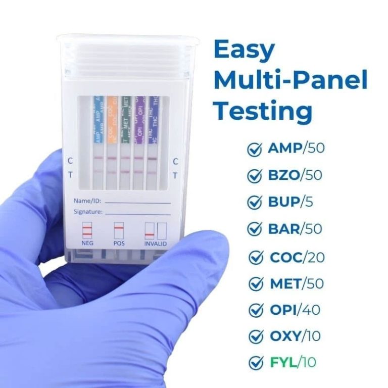 9 Panel Multi-Drug Oral Fluid Saliva Drug Test - Macujo
