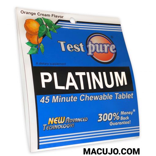 test pure chewable tablet for urine test