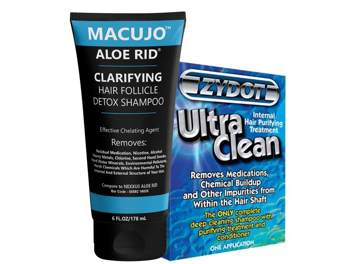 Macujo Aloe Rid + Zydot Ultra Clean Shampoo - Macujo