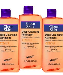 Clear Skin 2% salicylic acid Astringent Compared to Clean & Clear Astringent
