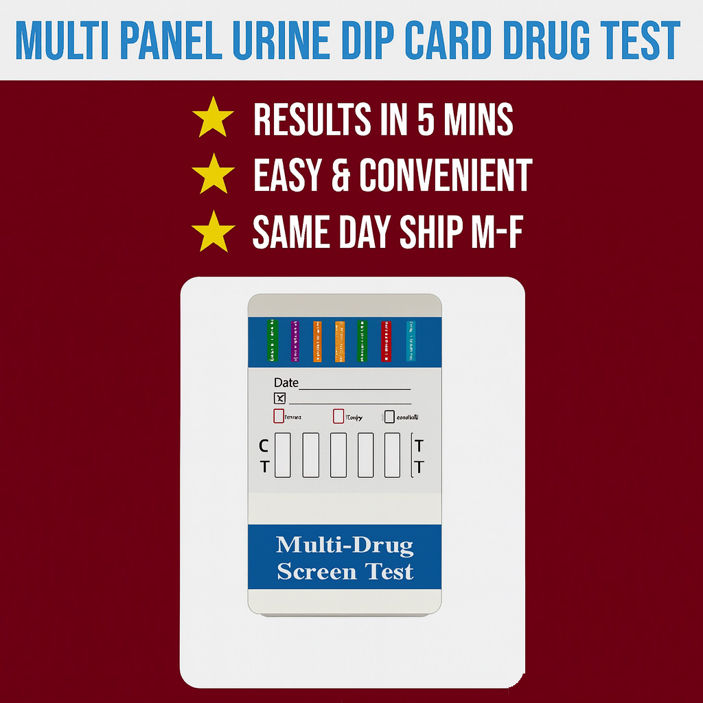 CLIA Waived 13 Panel Urine Test Dip Card With FEN/1ng - Image 3