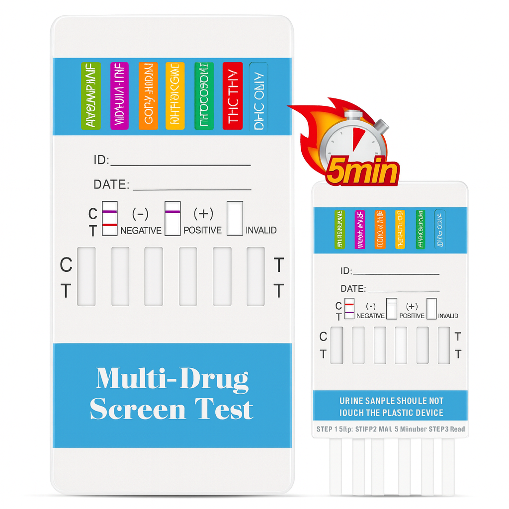 CLIA Waived 13 Panel Urine Test Dip Card With FEN/1ng