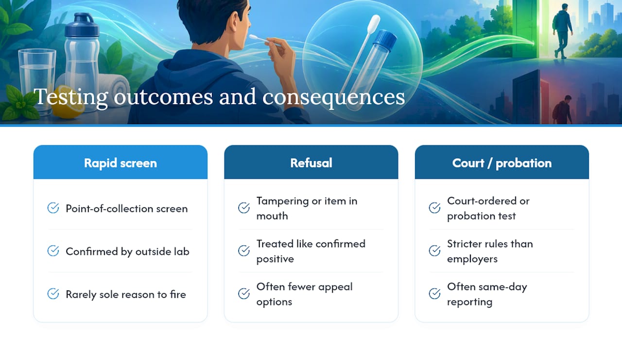 Legal and Workplace Consequences You Should Know Before Testing — overview diagram