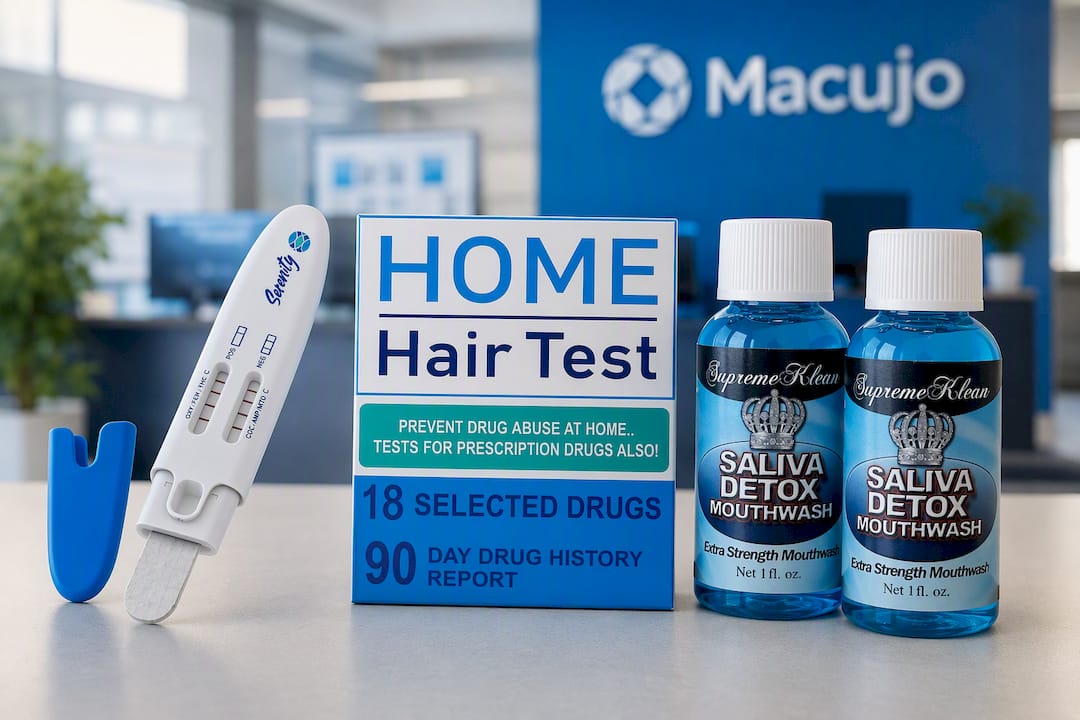 12-Panel Multi-Drug Oral Fluid Test Saliva Drug Test