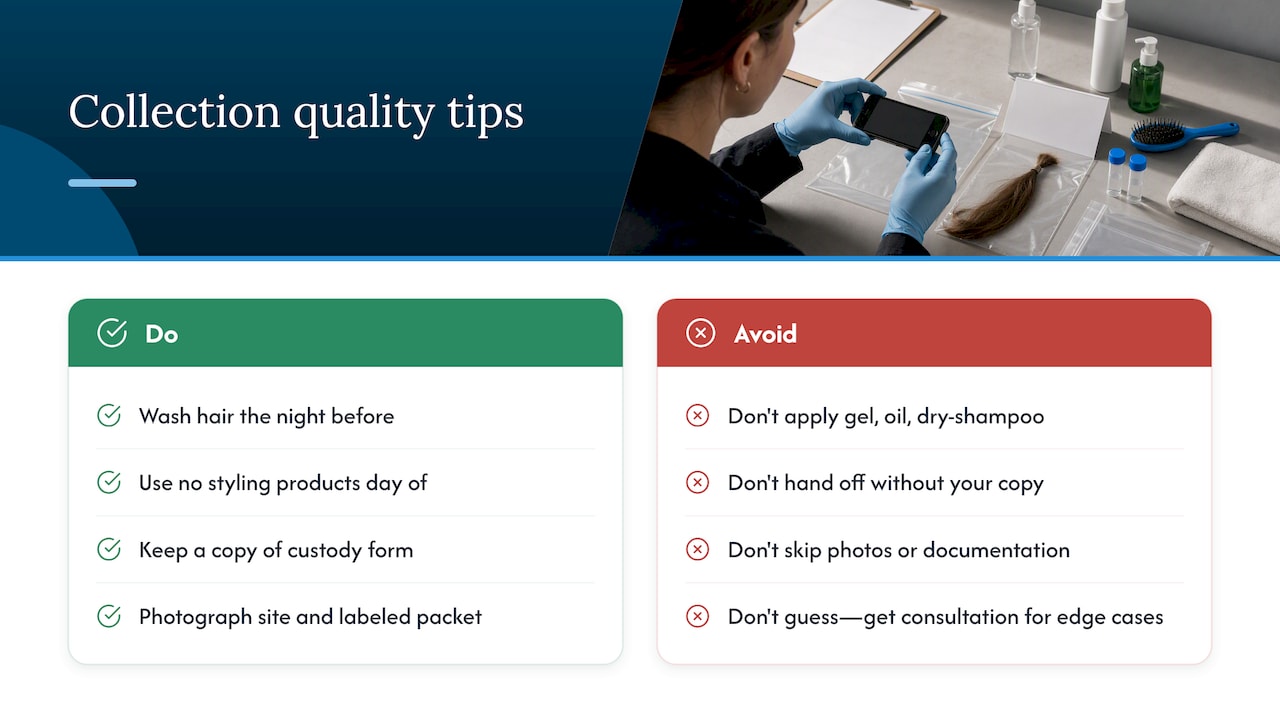 Pro tips and practitioner perspective on collection quality — overview diagram