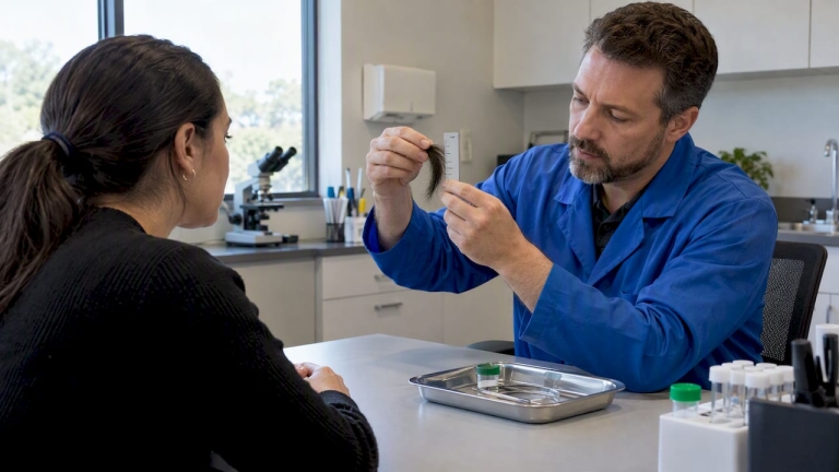 1791119374999_Technician-reviewing-hair-sample-timeline