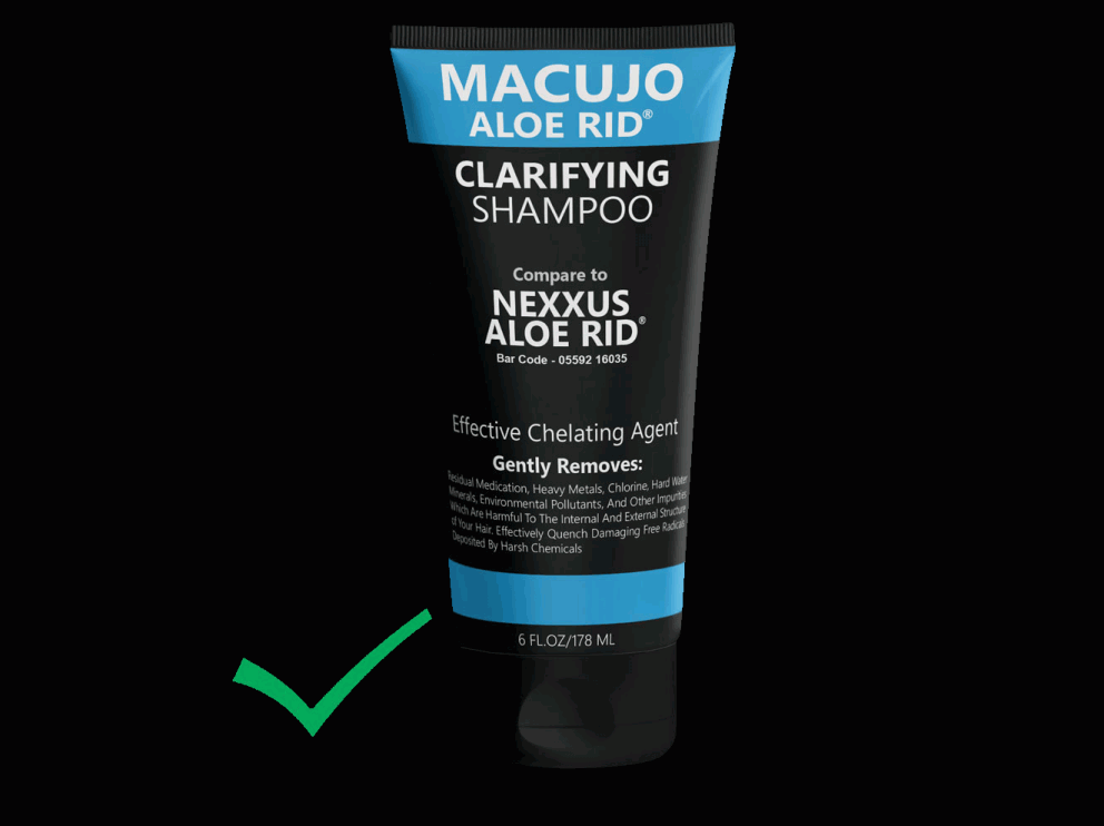Nexxus Aloe Rid for Macujo method - pass a hair follicle drug test