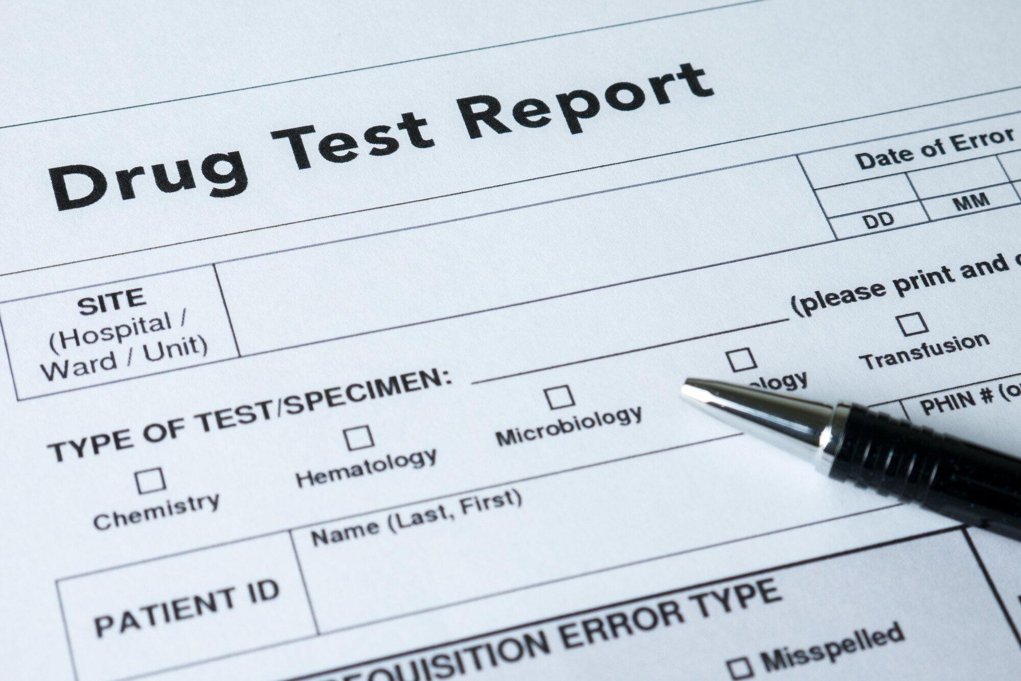 Drug-test-report