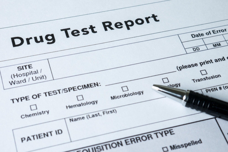 Drug-test-report