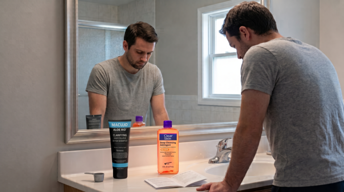somber-job-seeker-preparing-hair-drug-test