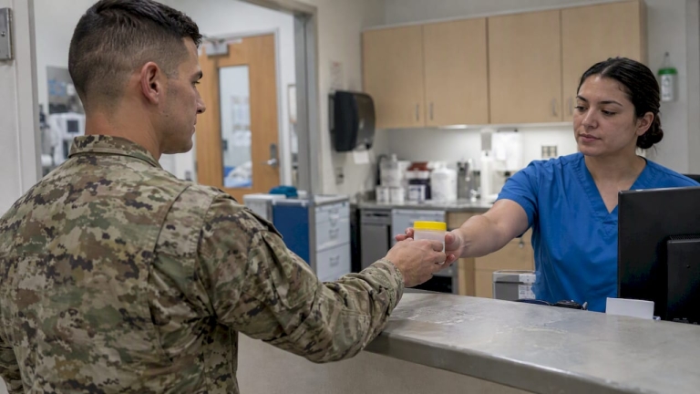 1792302172742_Service-member-handing-over-a-sealed-specimen-cup
